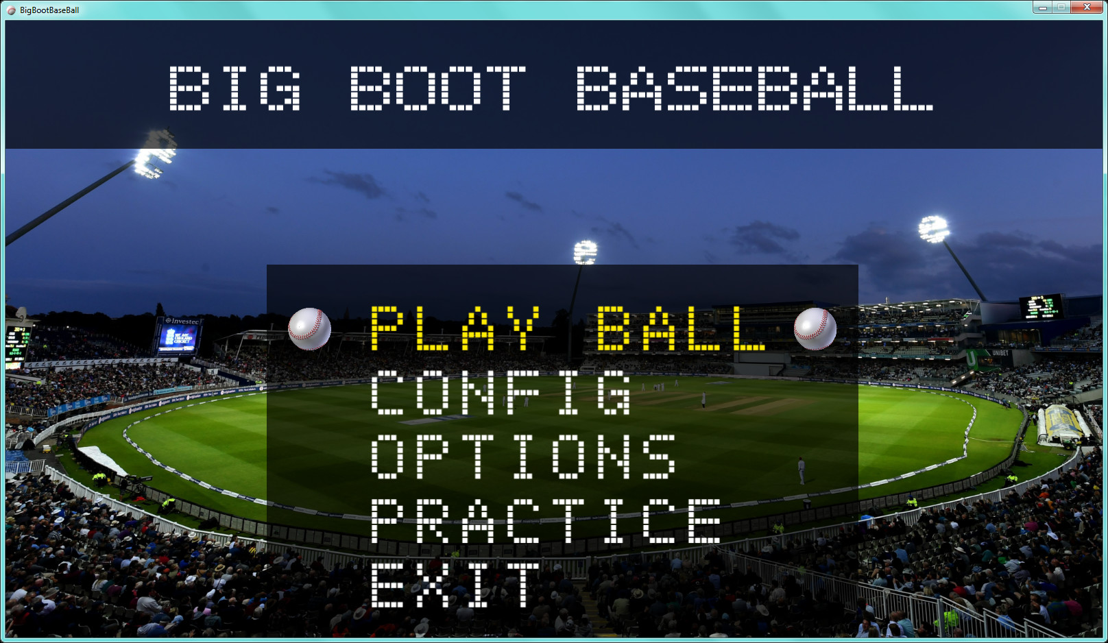 Big Boot Baseball