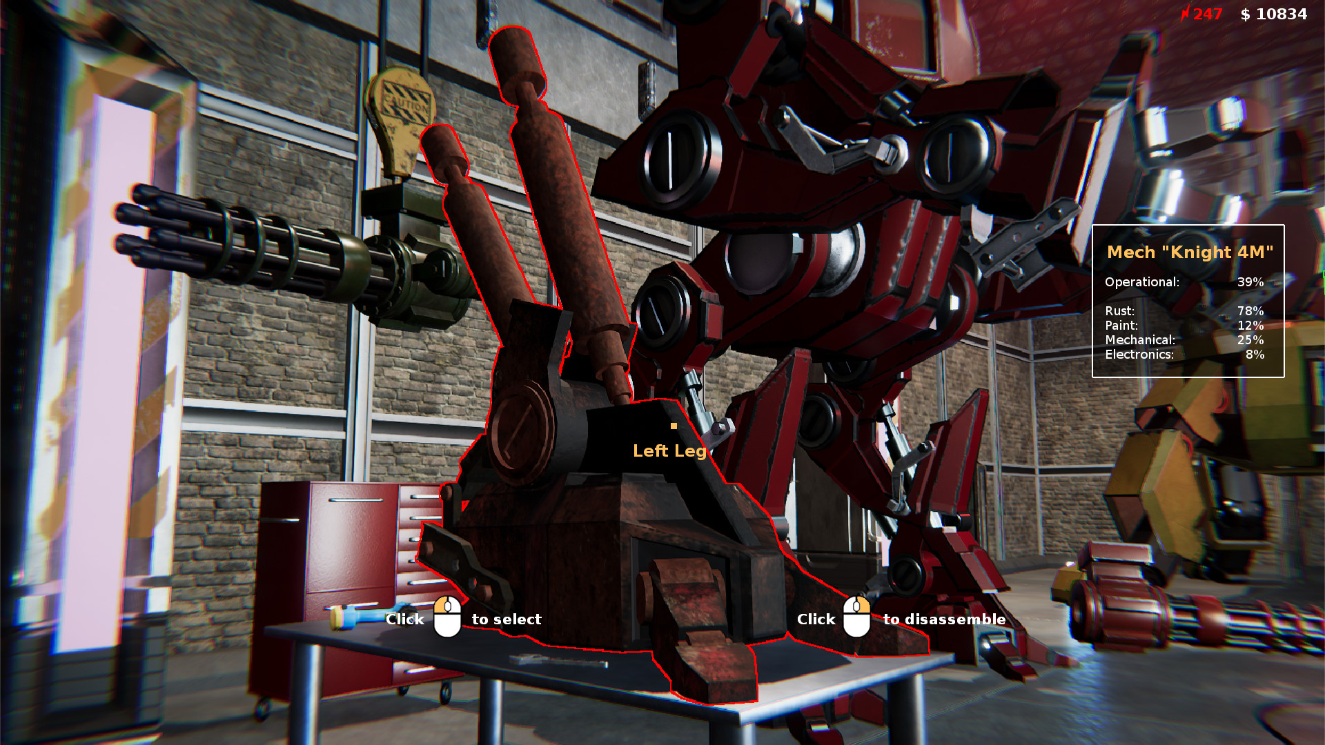 Mech Mechanic Simulator