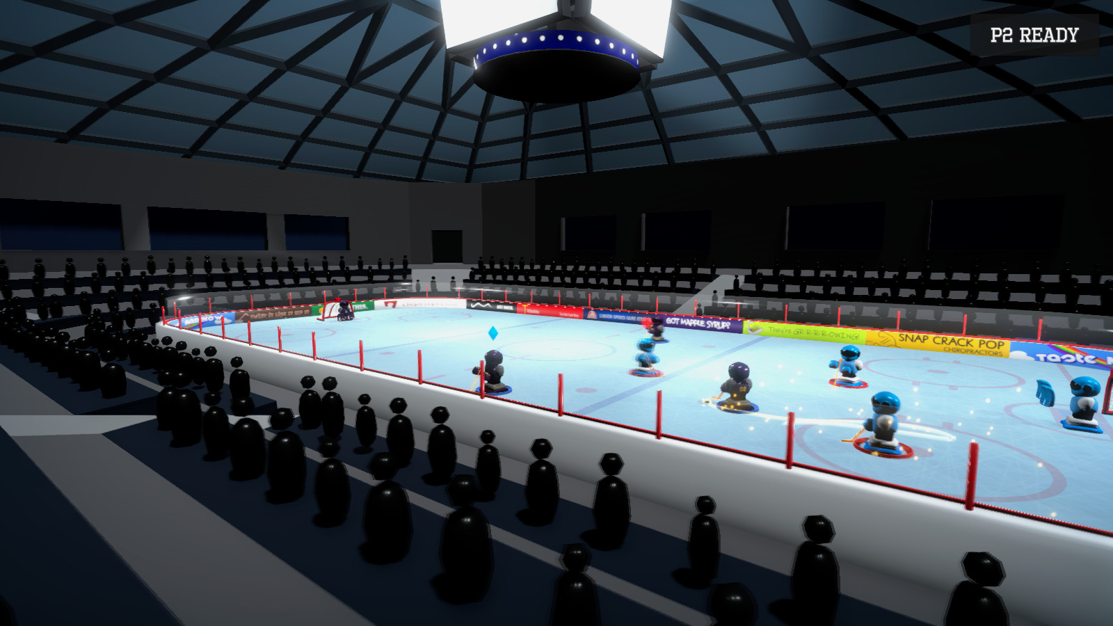 3 on 3 Super Robot Hockey