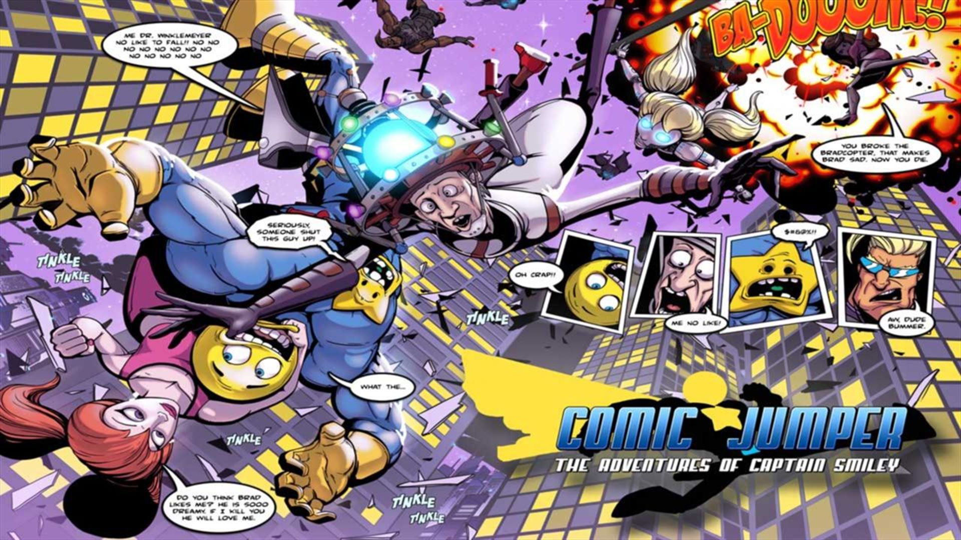 Comic Jumper: The Adventures of Captain Smiley