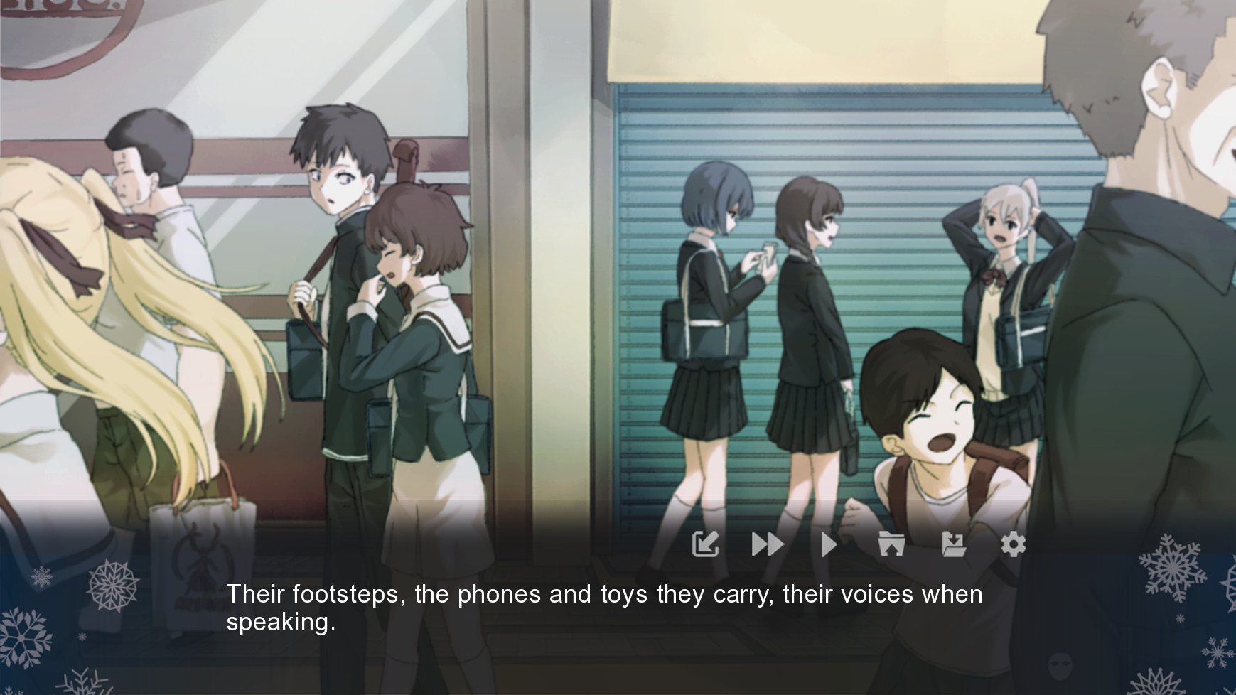 Winter’s Empty Mask – Visual novel
