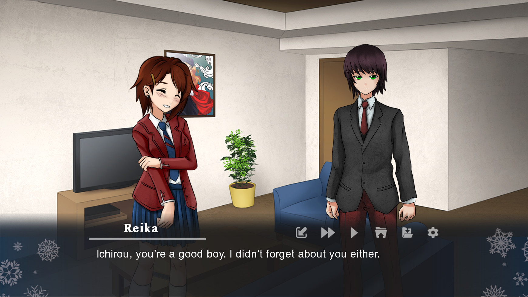 Winter’s Empty Mask – Visual novel