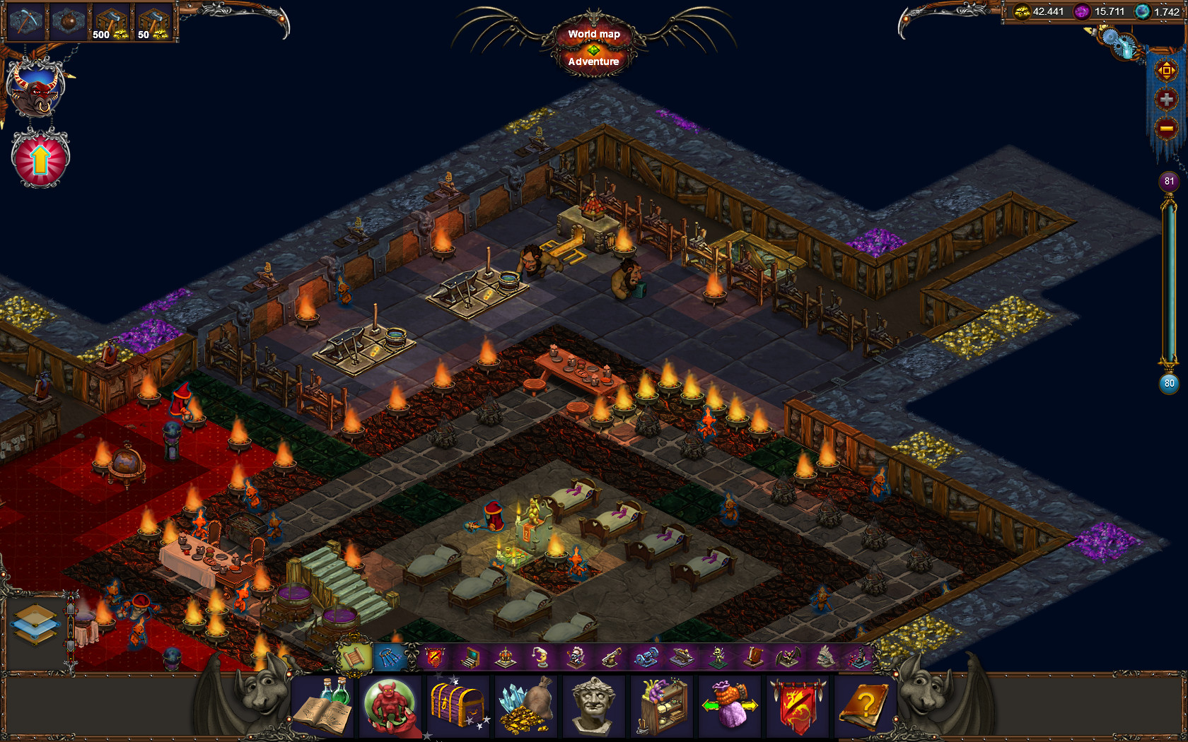 Little Imps: A Dungeon Builder