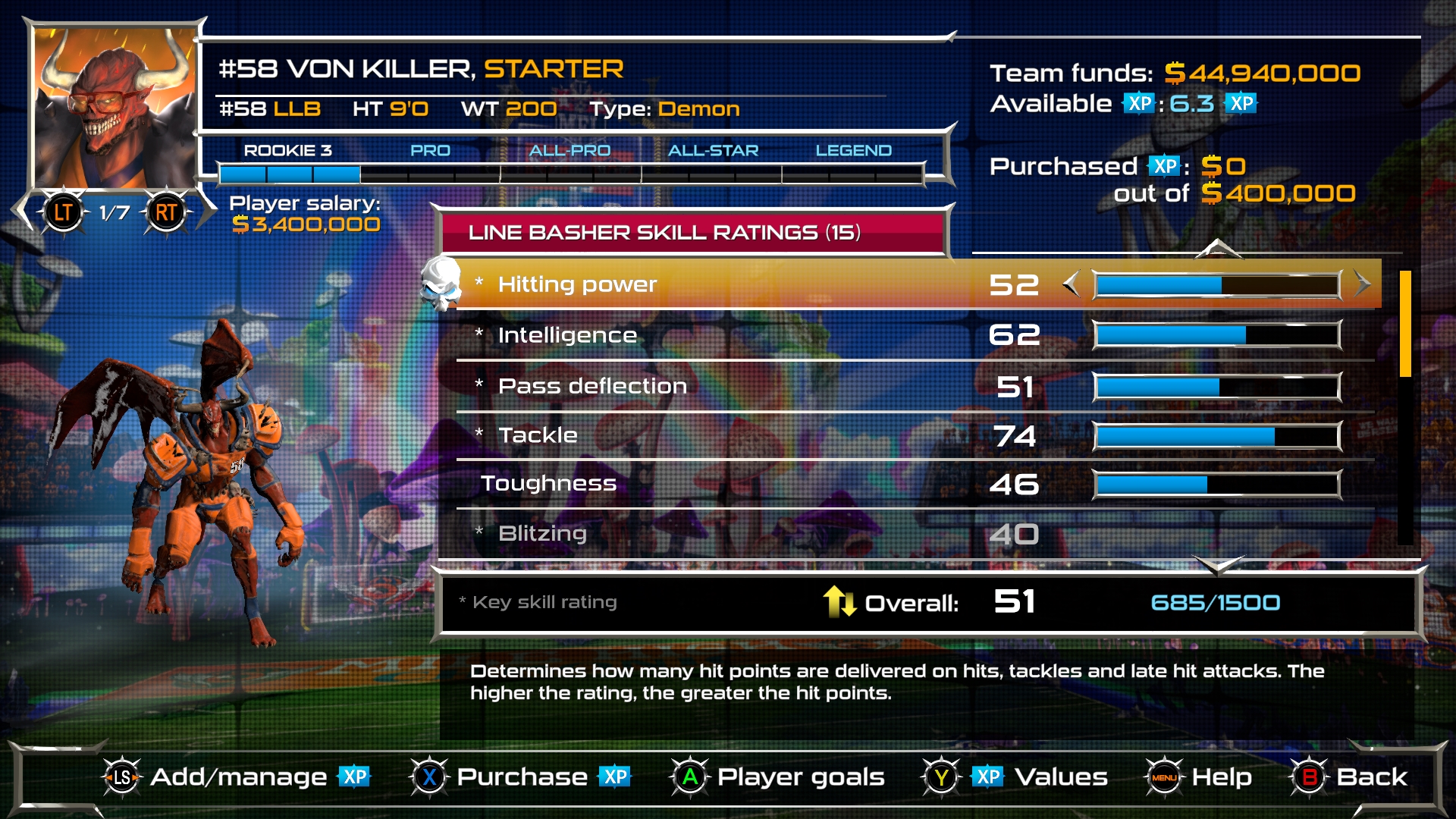 Mutant Football League: Dynasty Game Mode