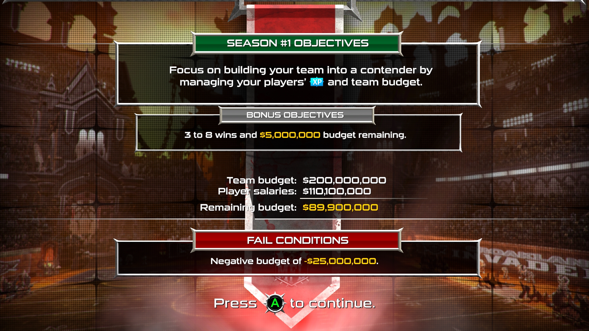 Mutant Football League: Dynasty Game Mode