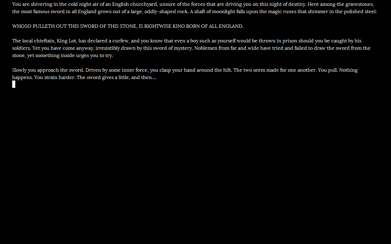 Arthur: The Quest for Excalibur