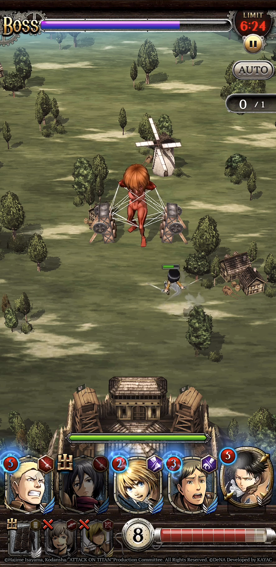 Attack on Titan Tactics