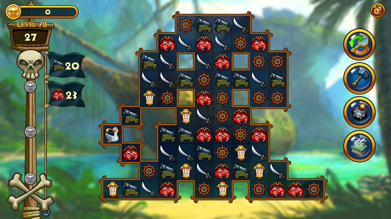 Match Three Pirates! Heir to Davy Jones