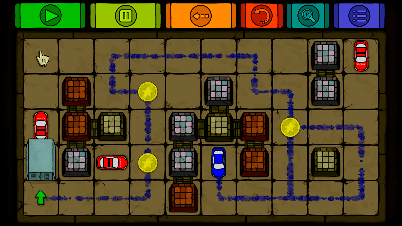 Make Route: Escape the police