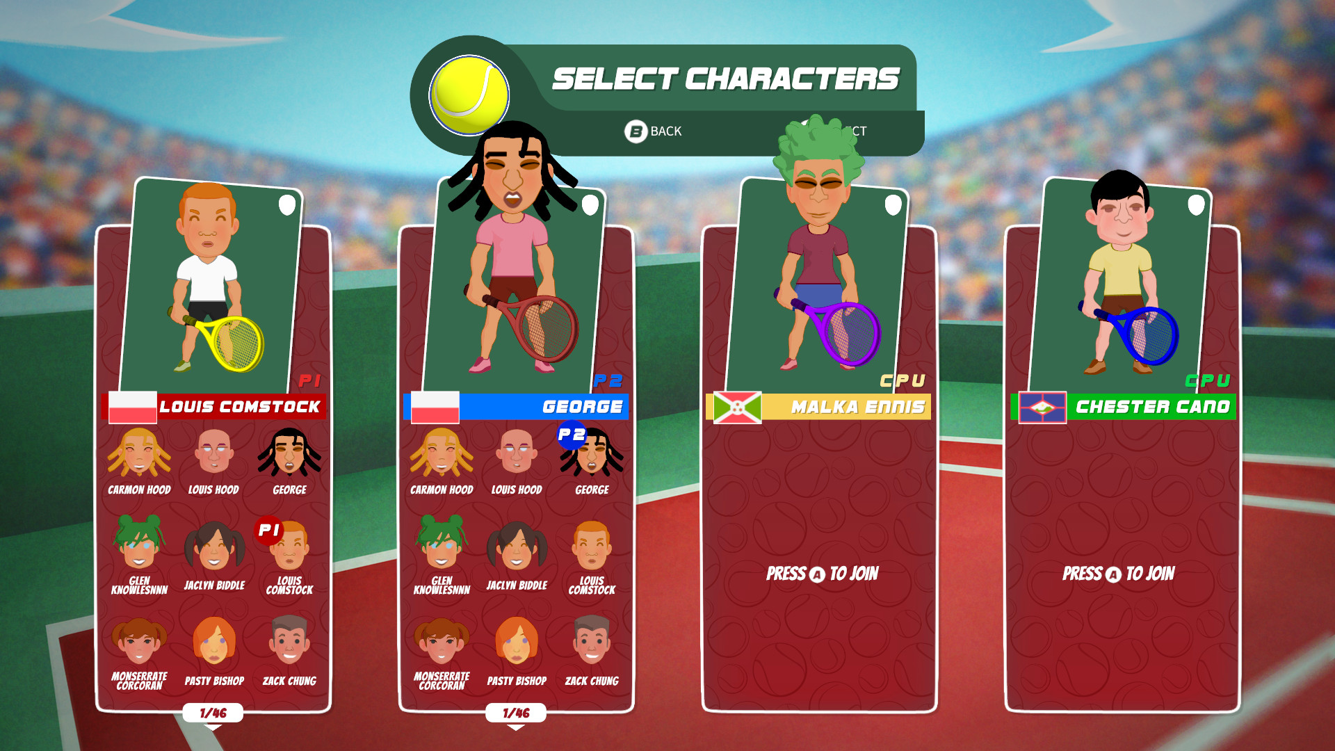 Super Tennis Blast