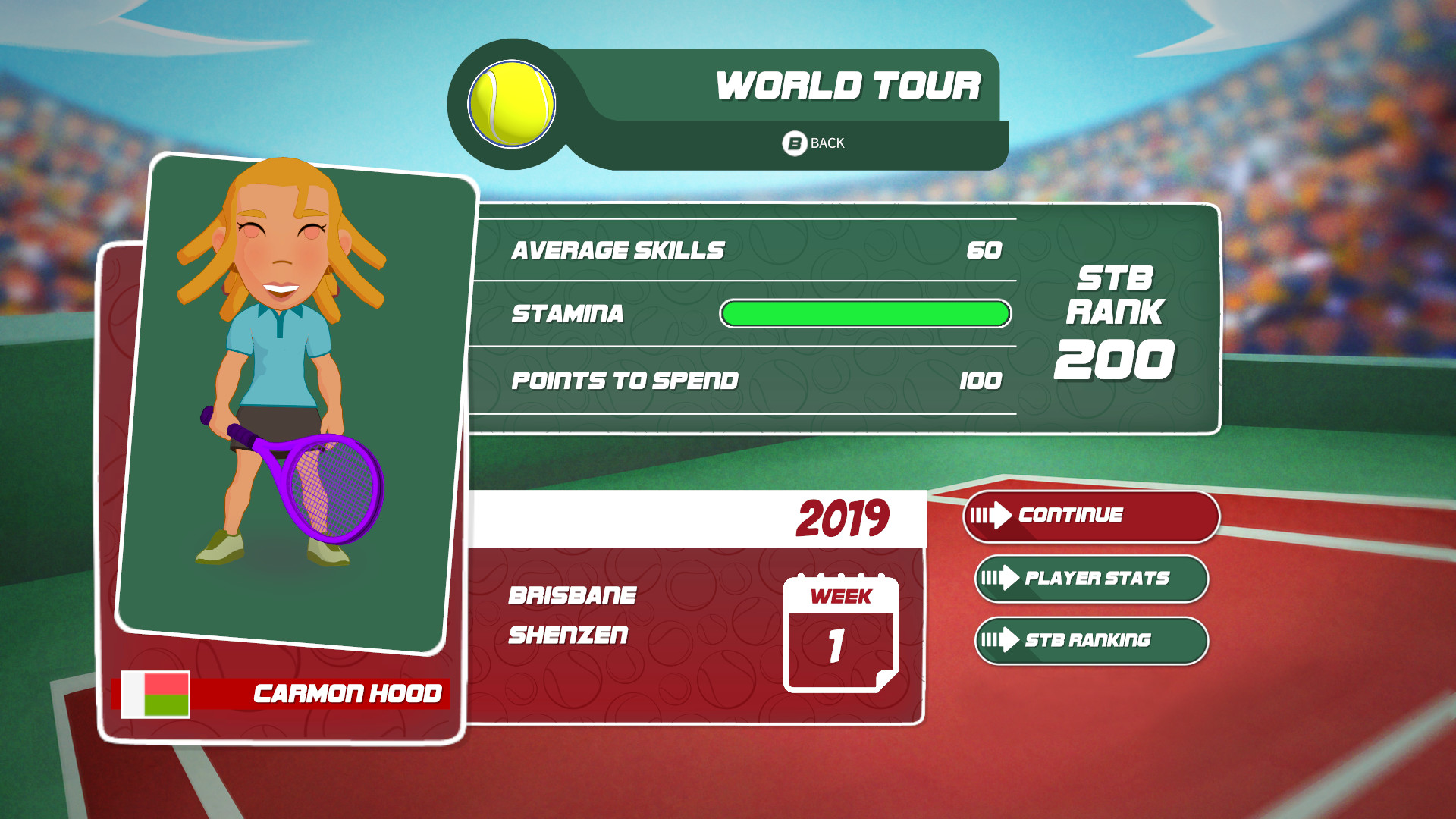 Super Tennis Blast