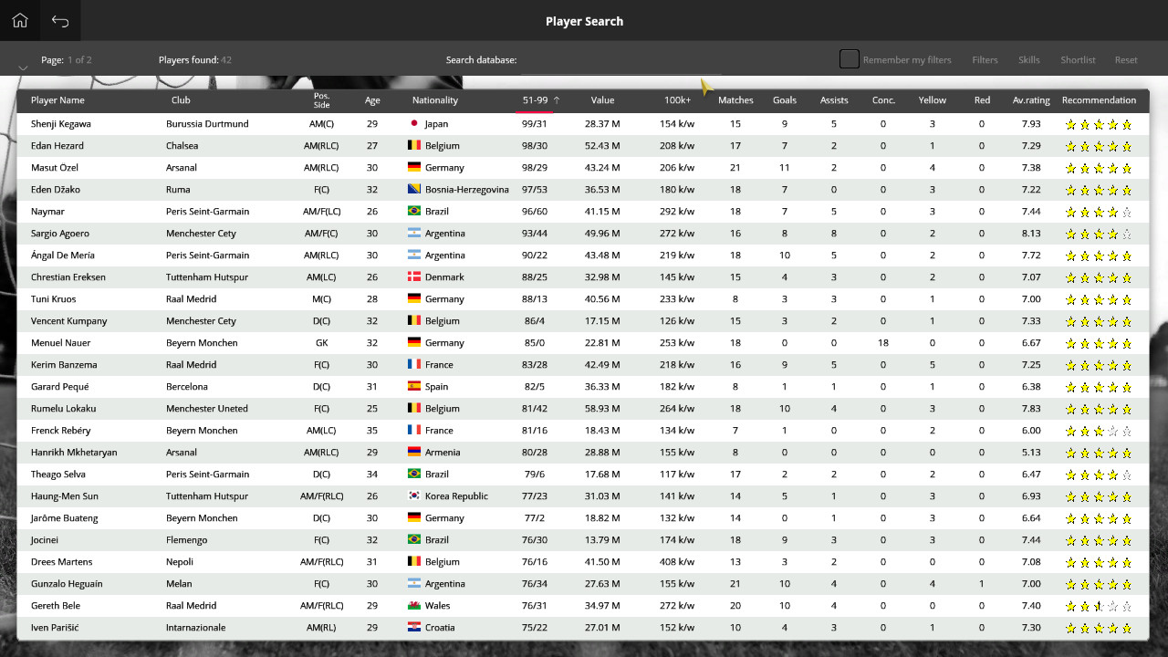 Global Soccer Manager 2019