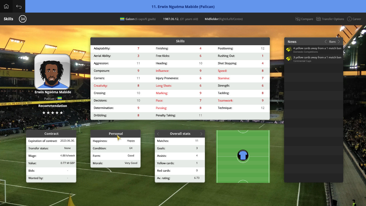 Global Soccer Manager 2019