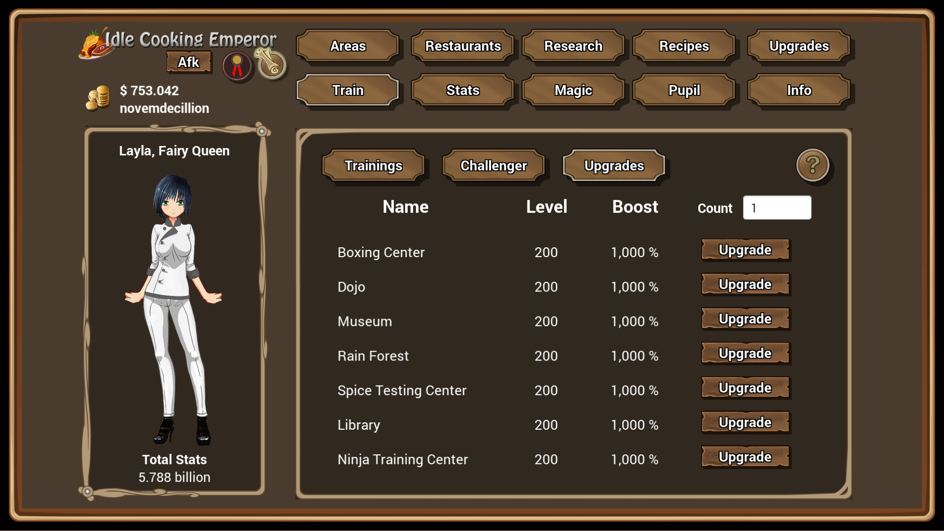 Idle Cooking Emperor