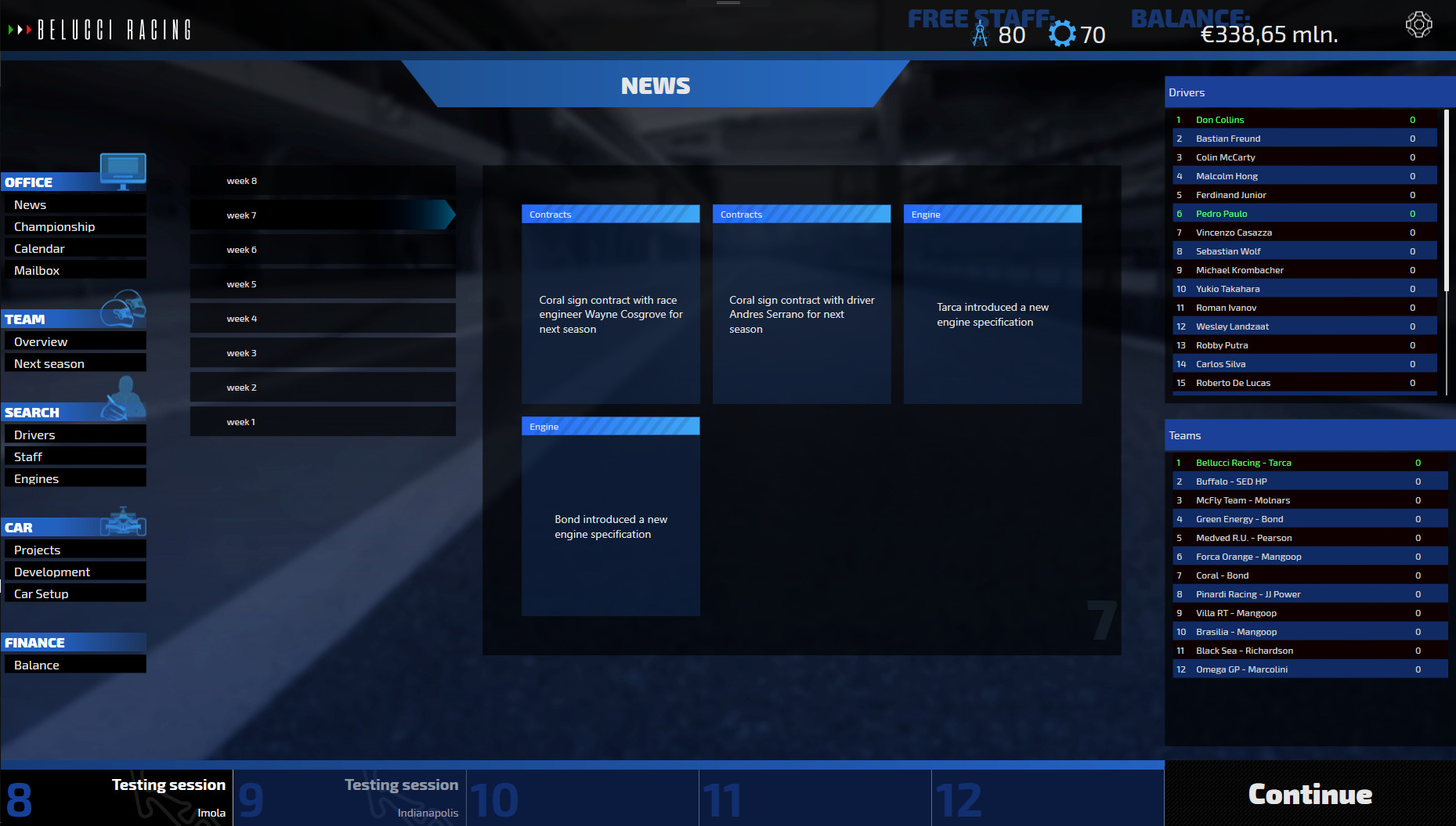 Open Wheel Manager