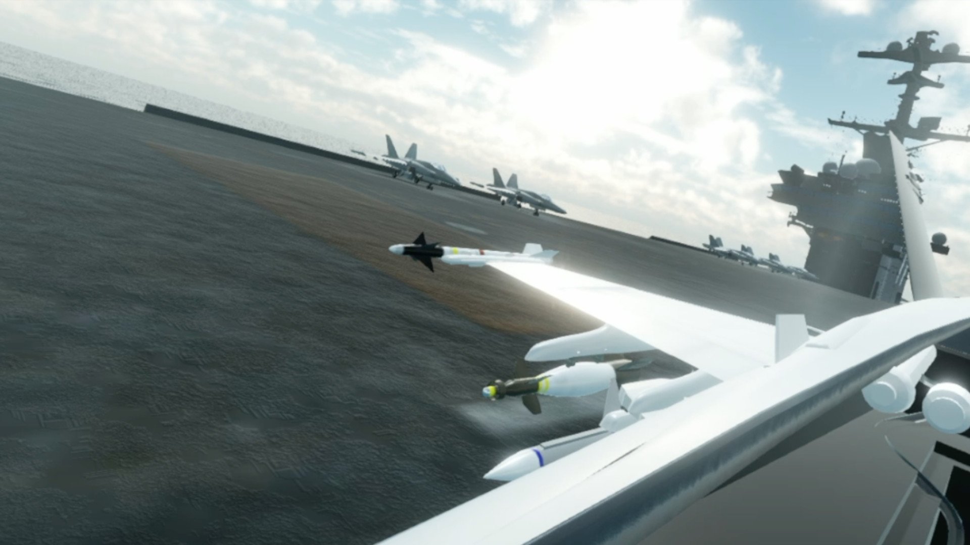 F18 Carrier Landing