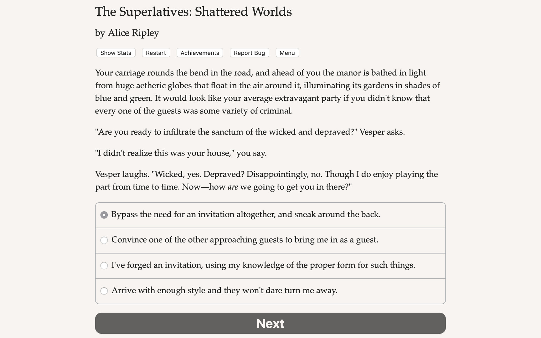 The Superlatives: Shattered Worlds