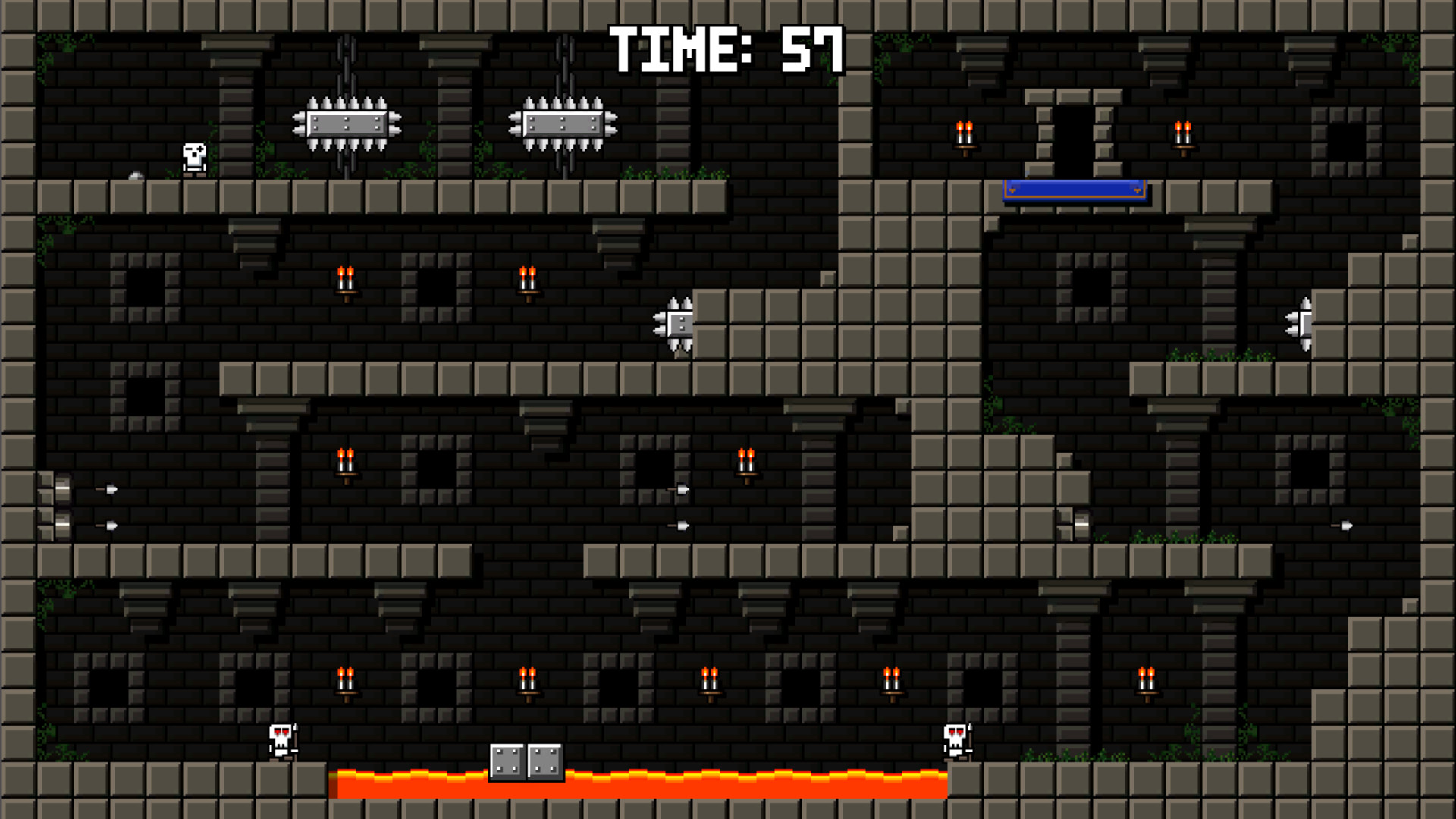 Castle of Pixel Skulls