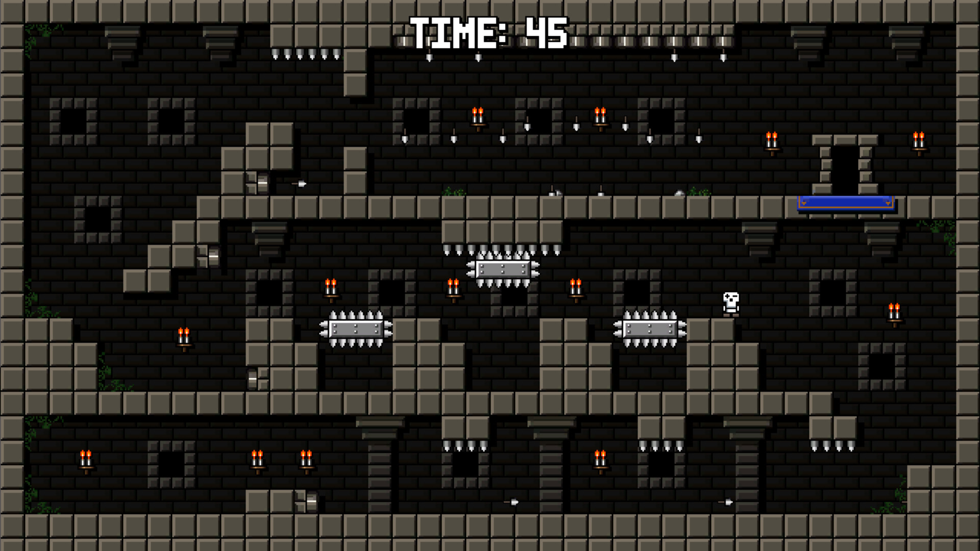 Castle of Pixel Skulls