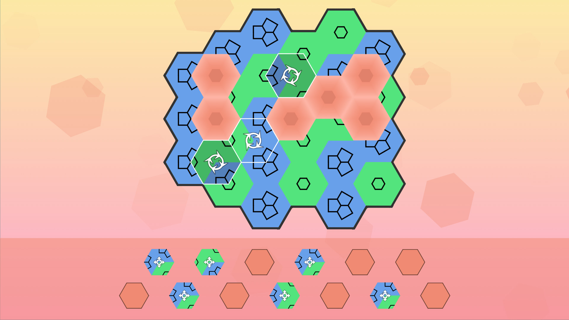 Aurora Hex: Pattern Puzzles