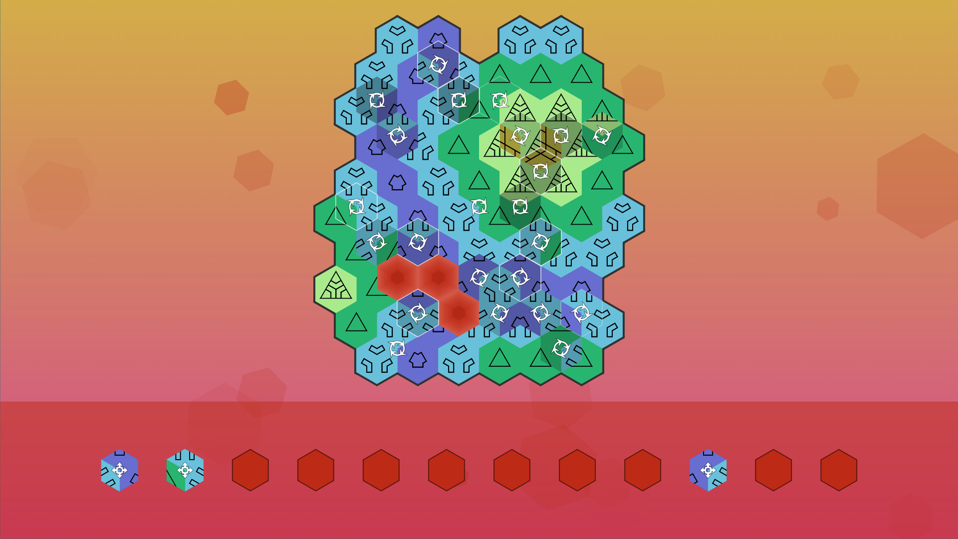 Aurora Hex: Pattern Puzzles