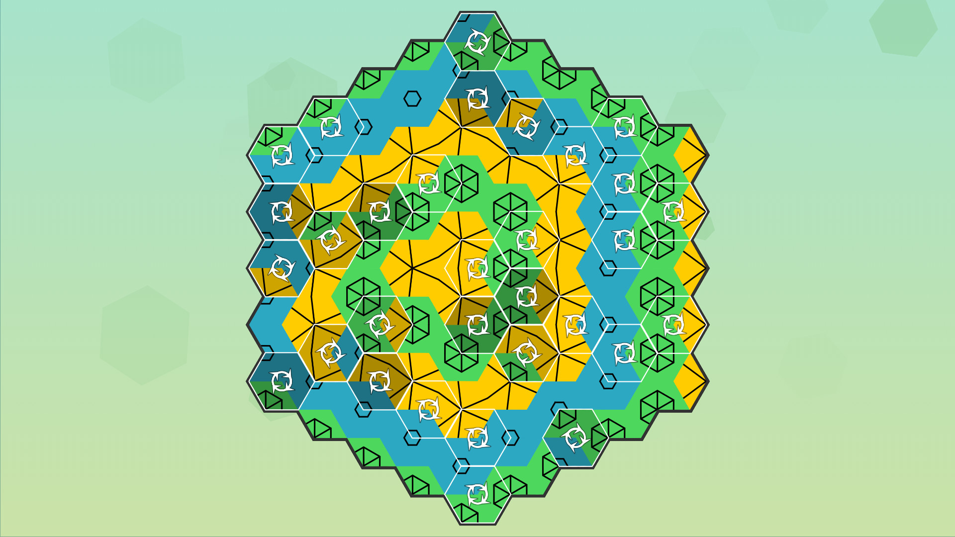 Aurora Hex: Pattern Puzzles
