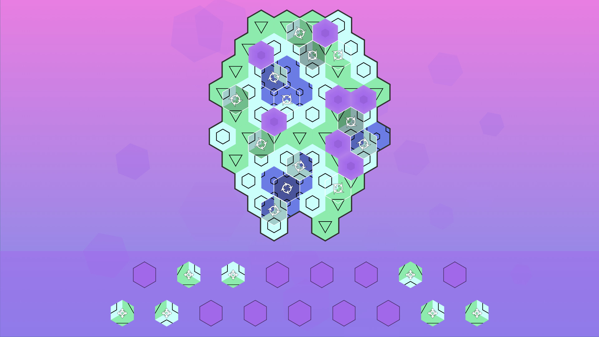 Aurora Hex: Pattern Puzzles