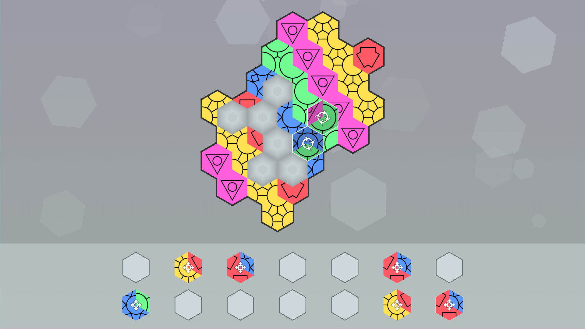 Aurora Hex: Pattern Puzzles