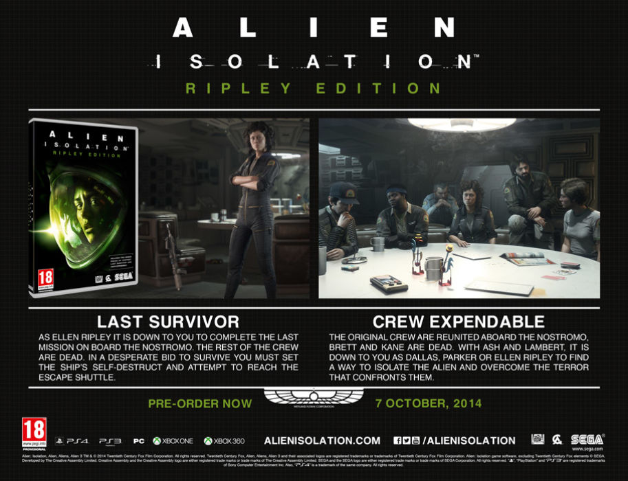 Alien: Isolation – Ripley Edition