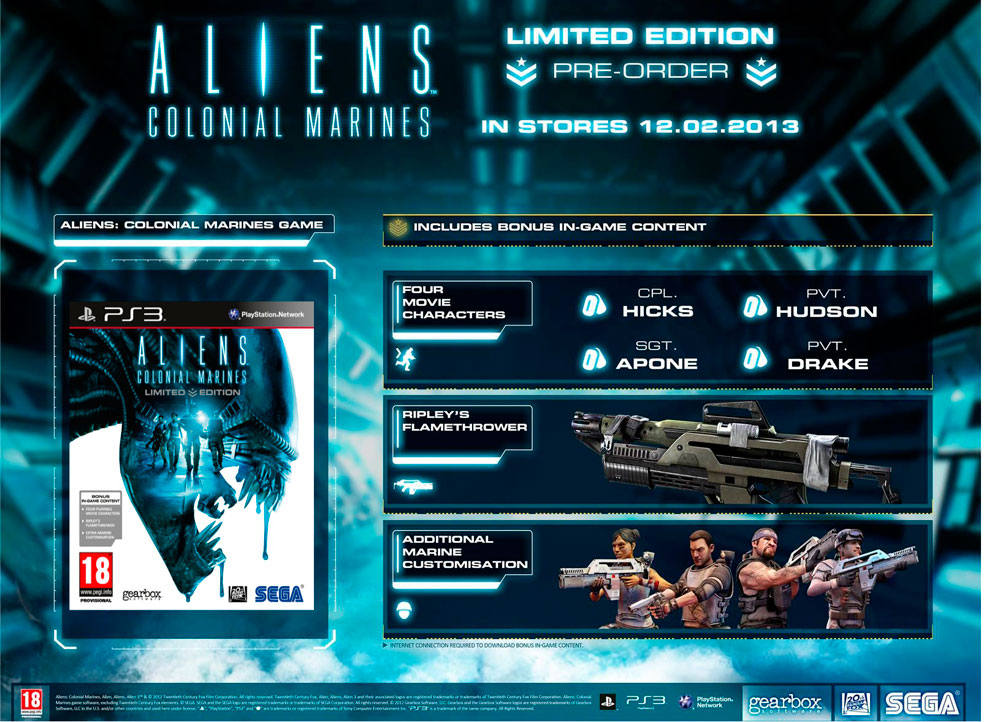 Aliens: Colonial Marines – Limited Edition