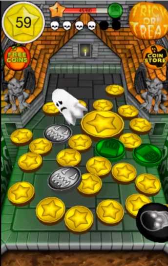 Coin Dozer: Halloween