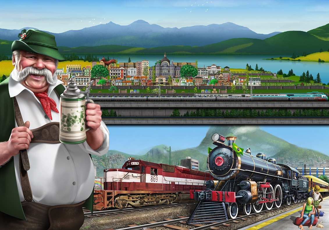 TrainStation: Game on Rails