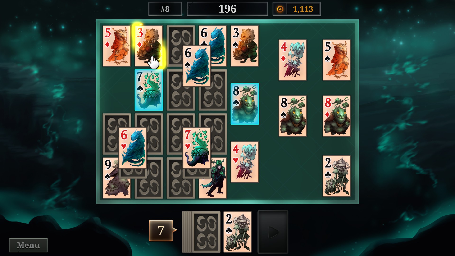 Faerie Solitaire Dire