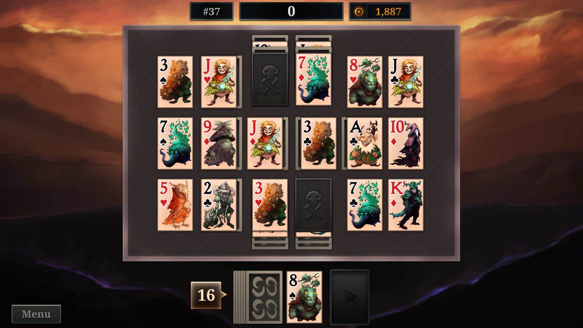 Faerie Solitaire Dire