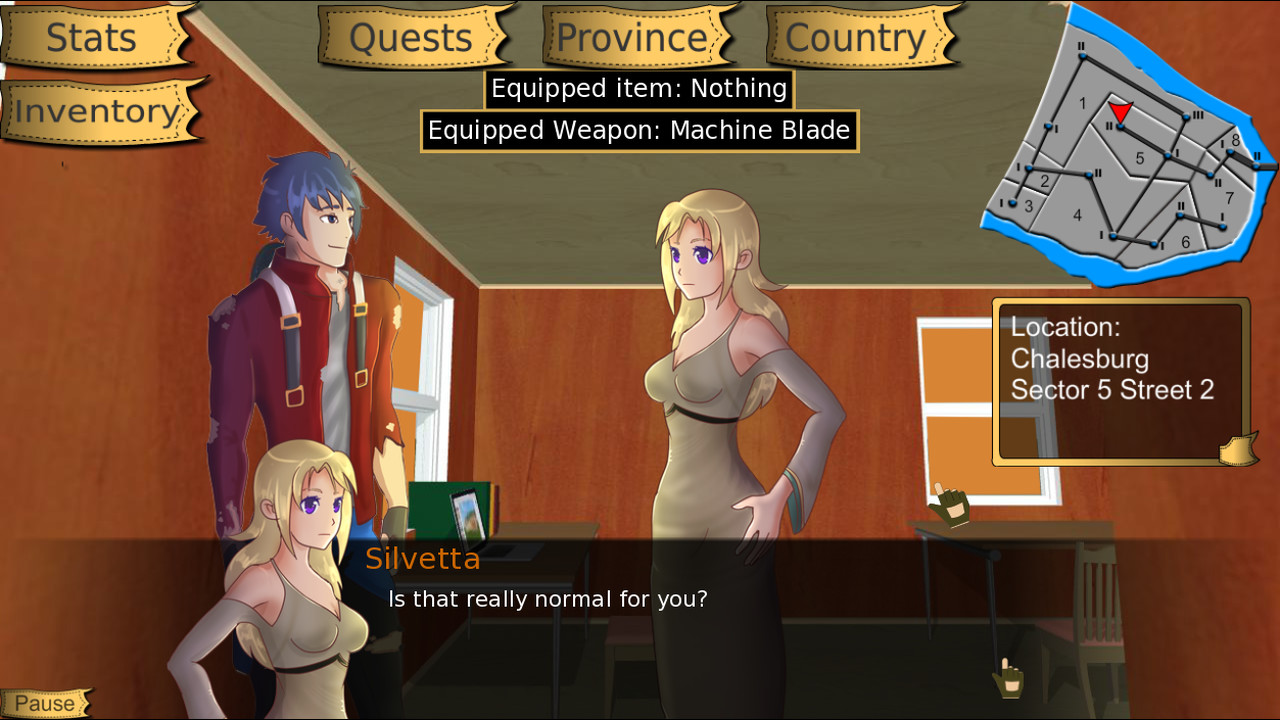 Niara: Rebellion of the King Visual Novel RPG