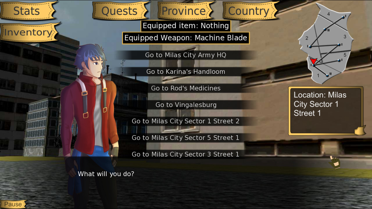 Niara: Rebellion of the King Visual Novel RPG