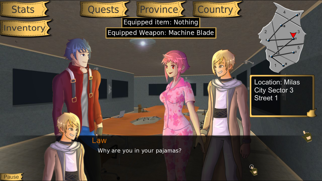 Niara: Rebellion of the King Visual Novel RPG
