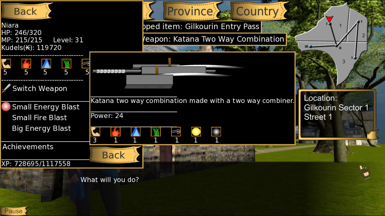 Niara: Rebellion of the King Visual Novel RPG
