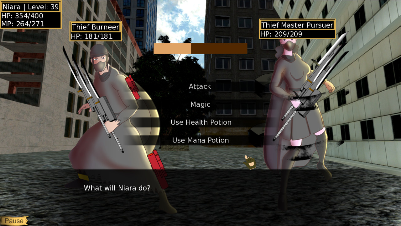 Niara: Rebellion of the King Visual Novel RPG