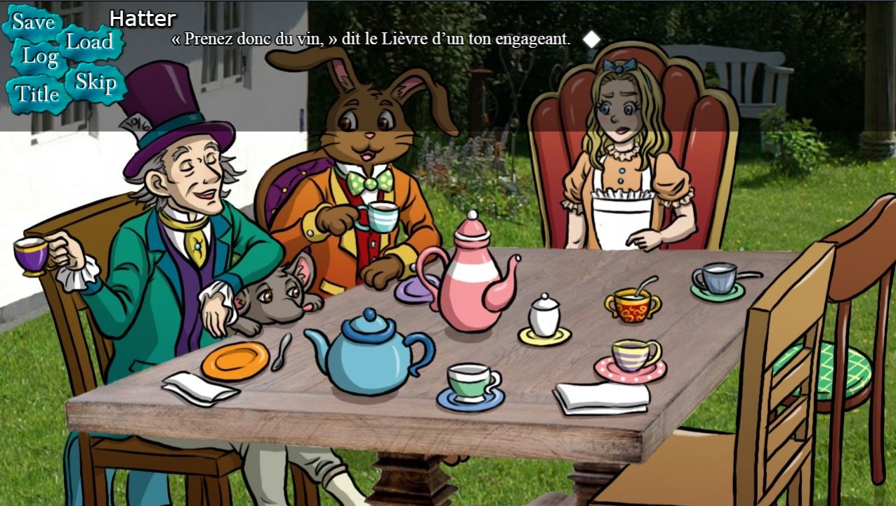 BRG’s Alice in Wonderland Visual Novel