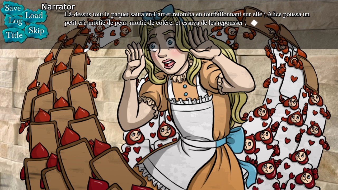 BRG’s Alice in Wonderland Visual Novel