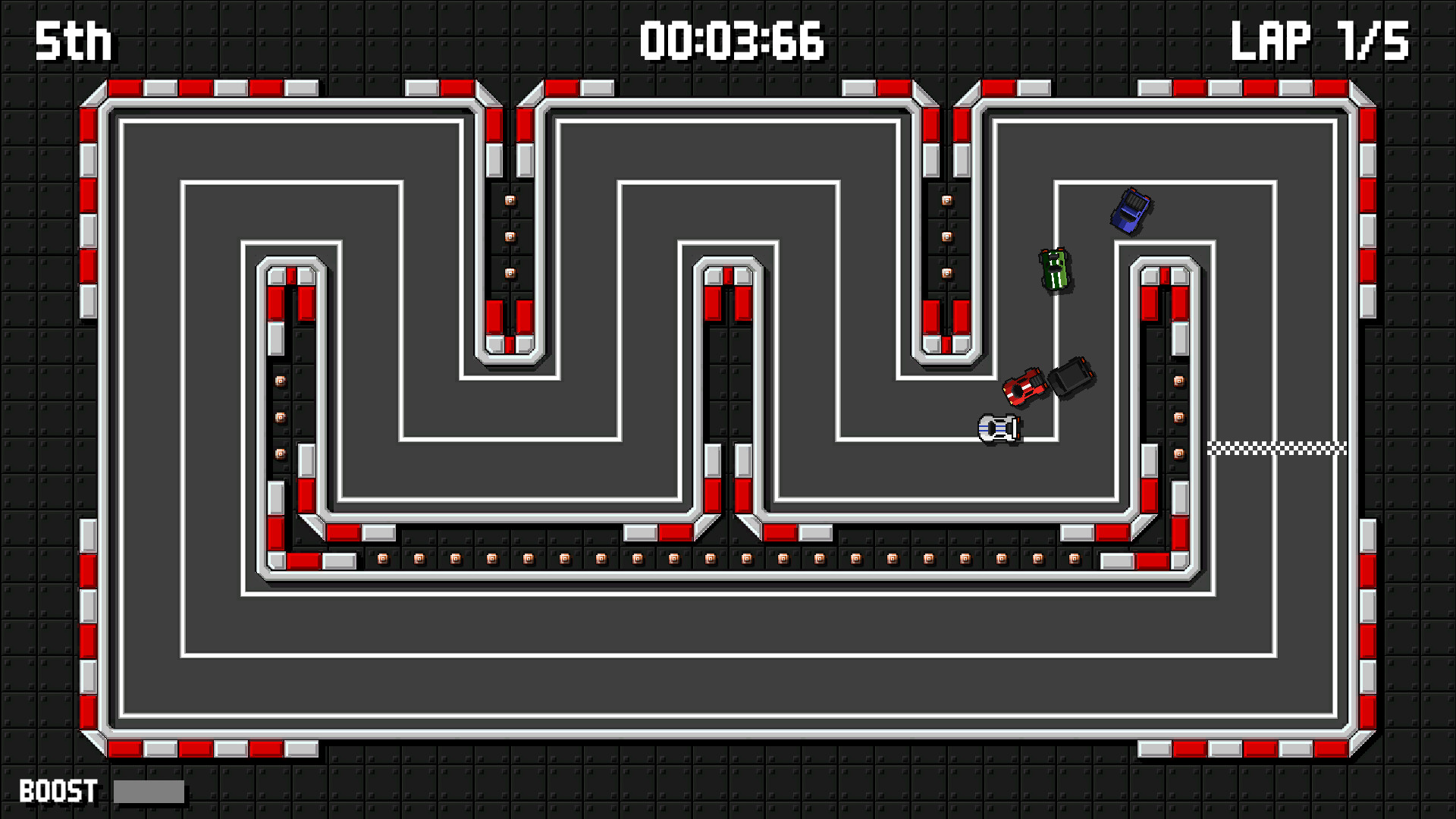 Retro Pixel Racers
