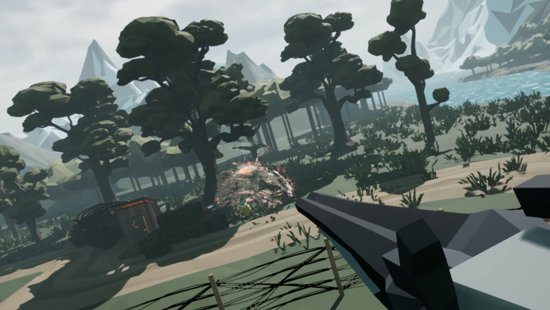 Last Line VR: A Zombie Defense Game