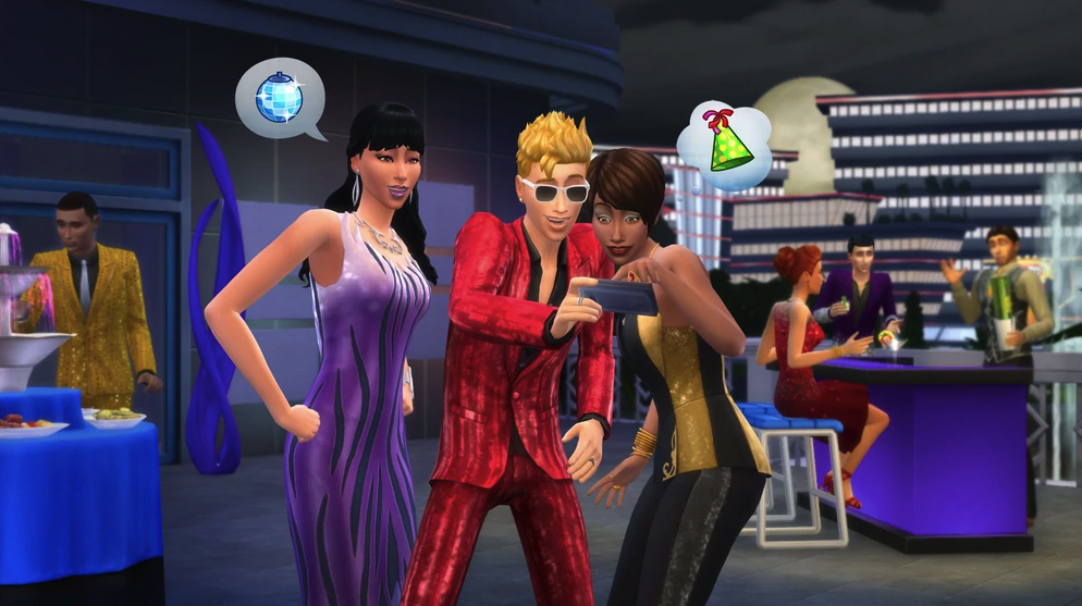 The Sims 4: Luxury Party Stuff
