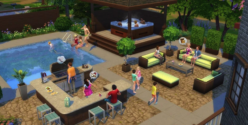 The Sims 4: Perfect Patio Stuff