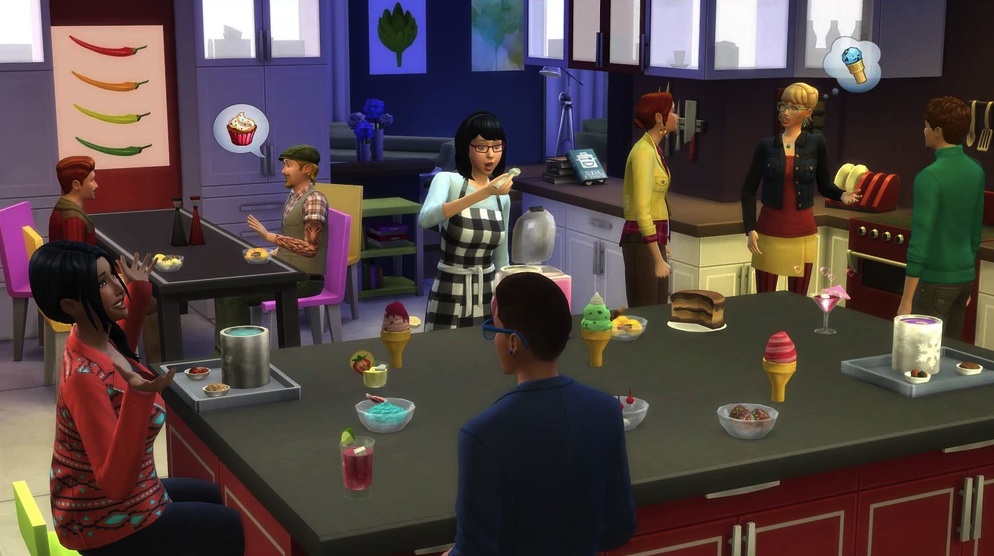 The Sims 4: Cool Kitchen Stuff