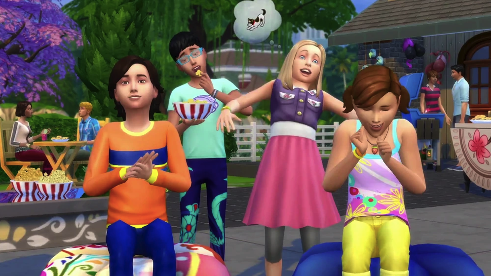 The Sims 4: Movie Hangout Stuff
