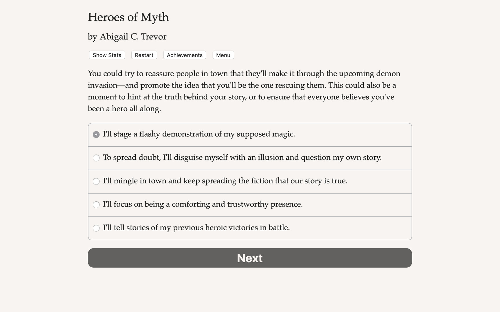 Heroes of Myth