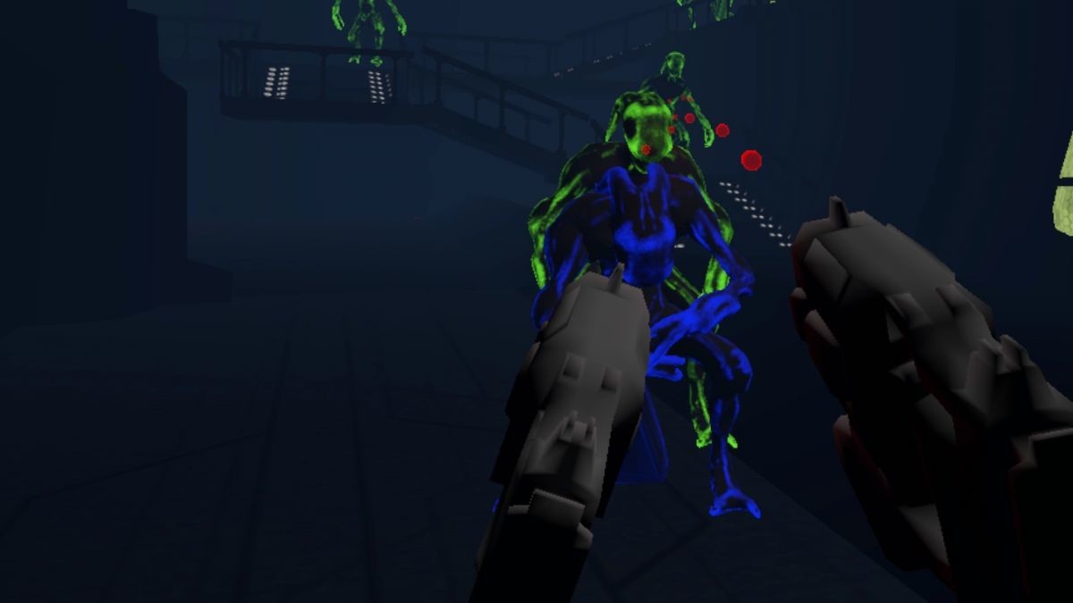 Alien Shooter in Space Cradle: Virtual Reality