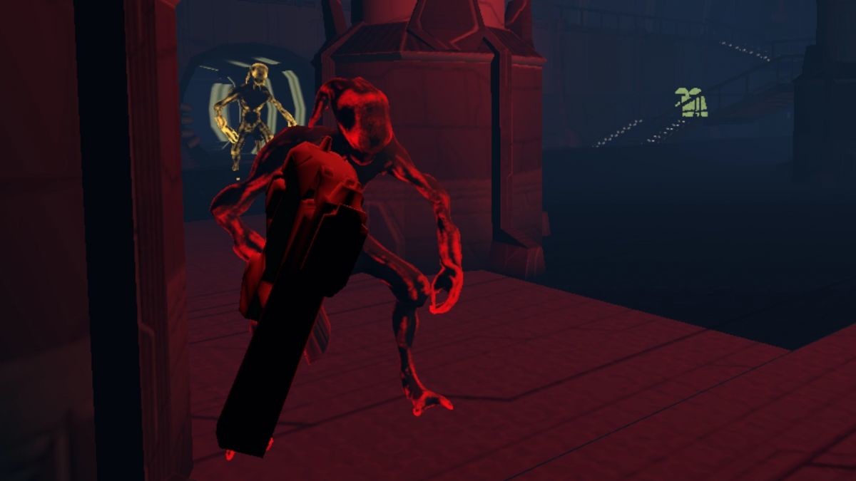 Alien Shooter in Space Cradle: Virtual Reality